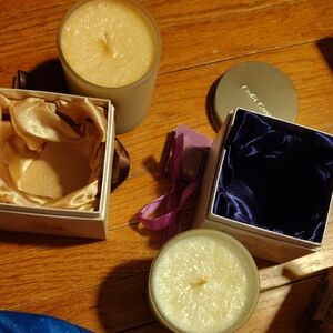 Luxurious Cream Scented Candle Set